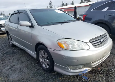 2003 Toyota Corolla Ce from USA, damaged, VIN 1NXBR32E63Z000666